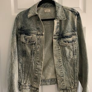 Acid Wash Jean Jacket